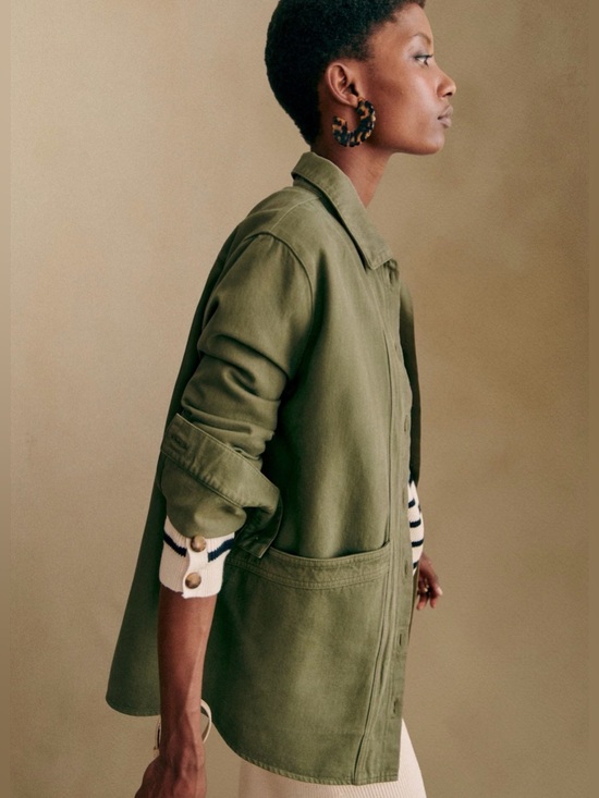Sezane Jackets & Blazers - Sezane XS Khaki Will Jacket
